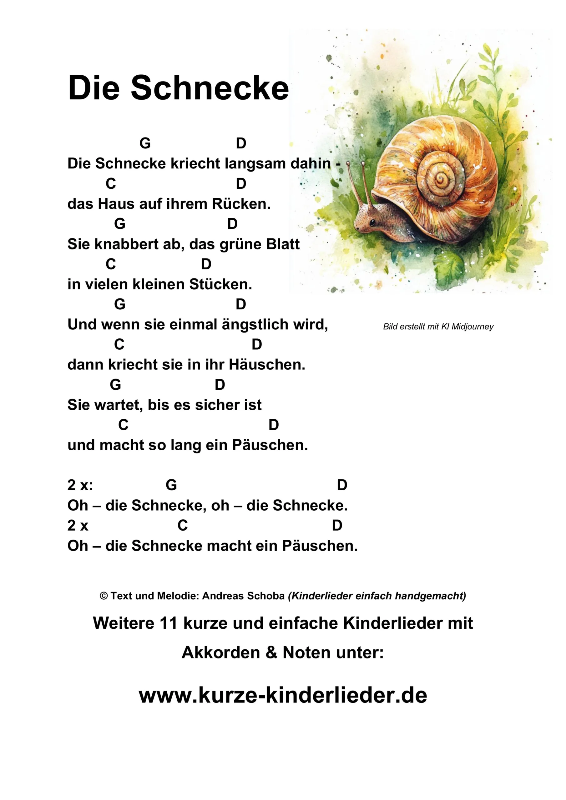 Kleine Schnecke Text Pdf